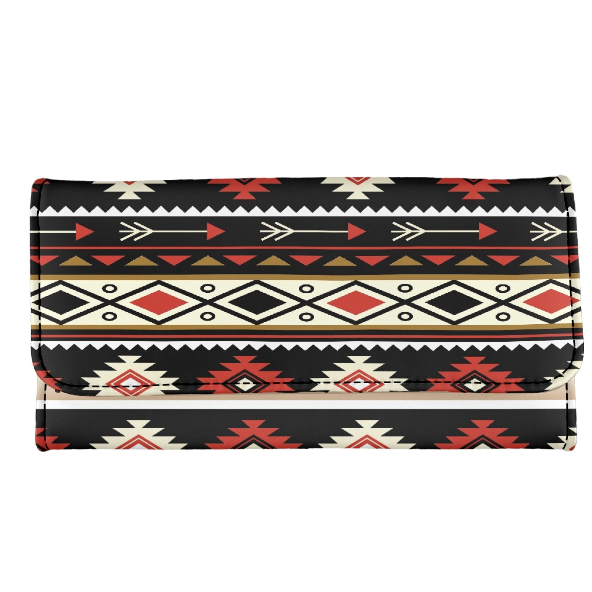 Eheartsgir Trifold Ladies Purse Tribal Horse Pattern Buckle Women's ...