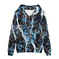 thumbnail image 1 of Eheartsgir Women's Hunting Camouflage Hooded Fashion Hoodies & Sweatshirts Blue Lightweight Zip-up Hoodies for Women Zipper Pocket Size XS-5XL, 1 of 5