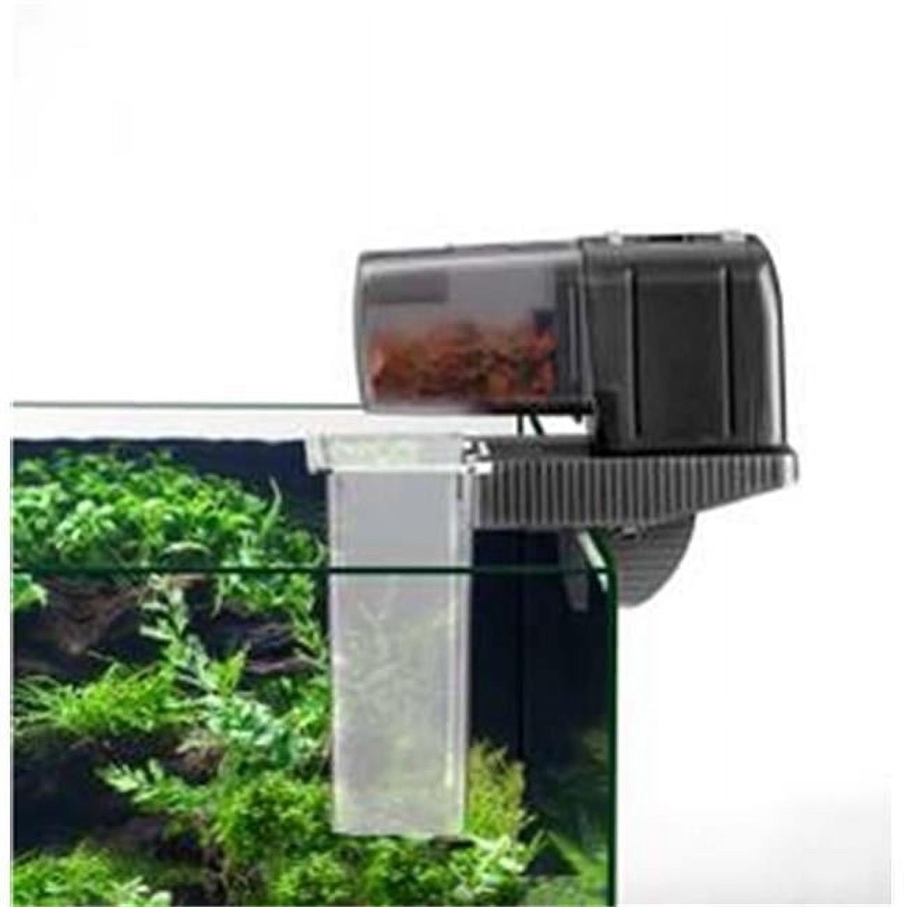 Eheim Black Automatic Aquarium Feeding Station with Clamps