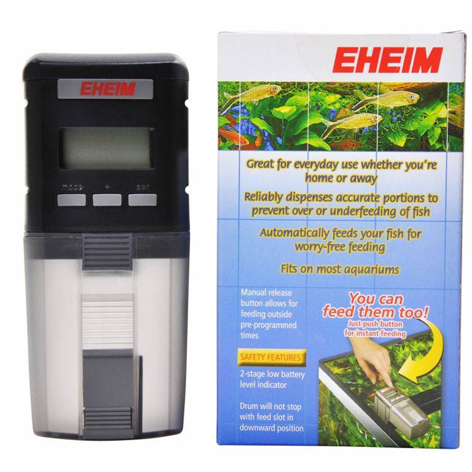 Eheim Auto Fish Feeder Programmable Battery Powered Automatic Fish