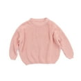 thumbnail image 1 of Ehfomius Newborn Baby Girls Boys Knit Sweater Long Sleeve Knitted Sweaters Fall Winter Warm Pullover for Toddler Clothes, 1 of 4
