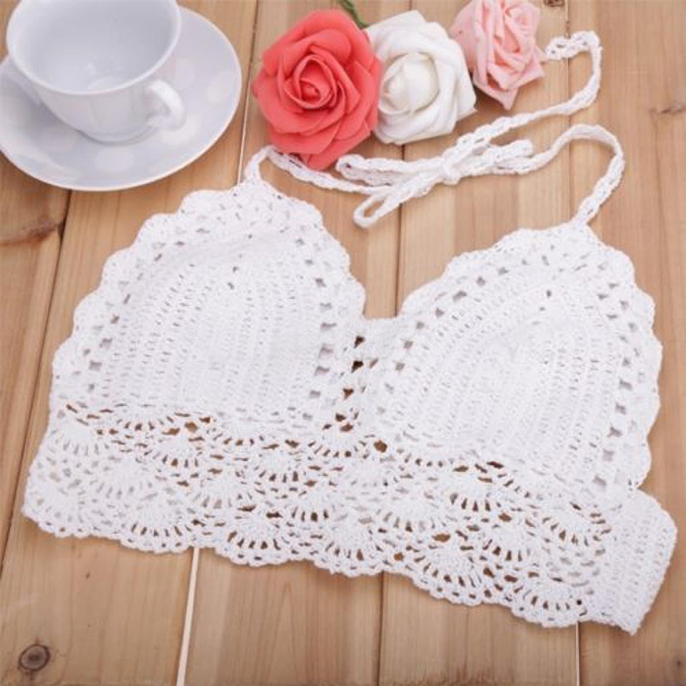 crochet bralette halter