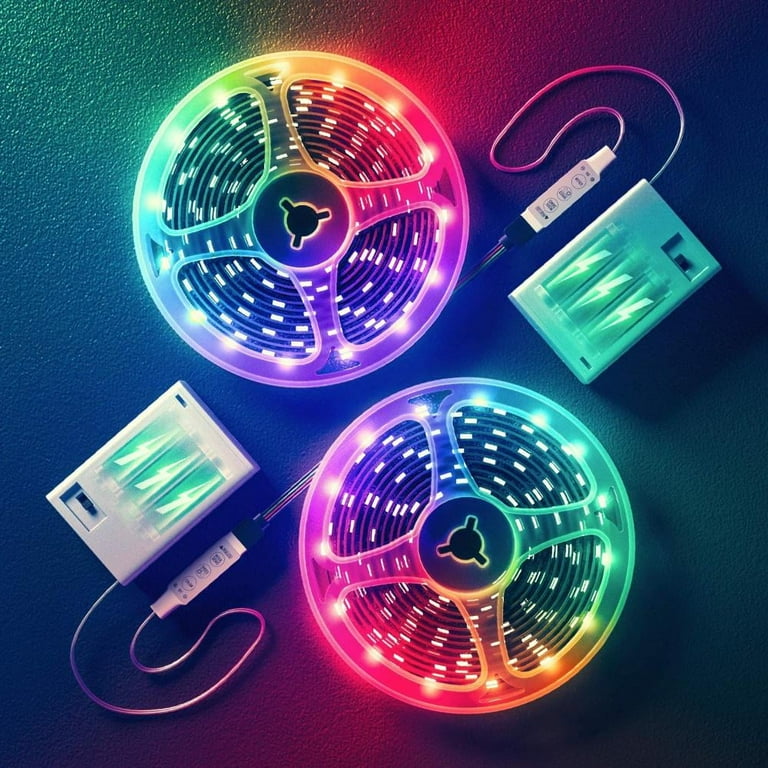 Battery leds with remote 2025