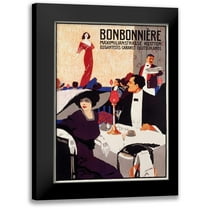 Ehrenberger, Ludwig L. 11x14 Black Modern Framed Museum Art Print Titled - Bonbonnerie