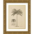 thumbnail image 1 of Ehret, Georg 18x24 Gold Ornate Wood Framed with Double Matting Museum Art Print Titled - King Palm, 1 of 4