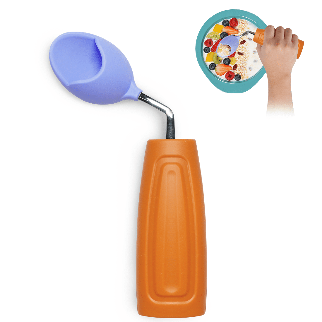 Ehucon Adaptive Tableware, Anti-Spill Weighted Spoon for Elderly & Hand ...