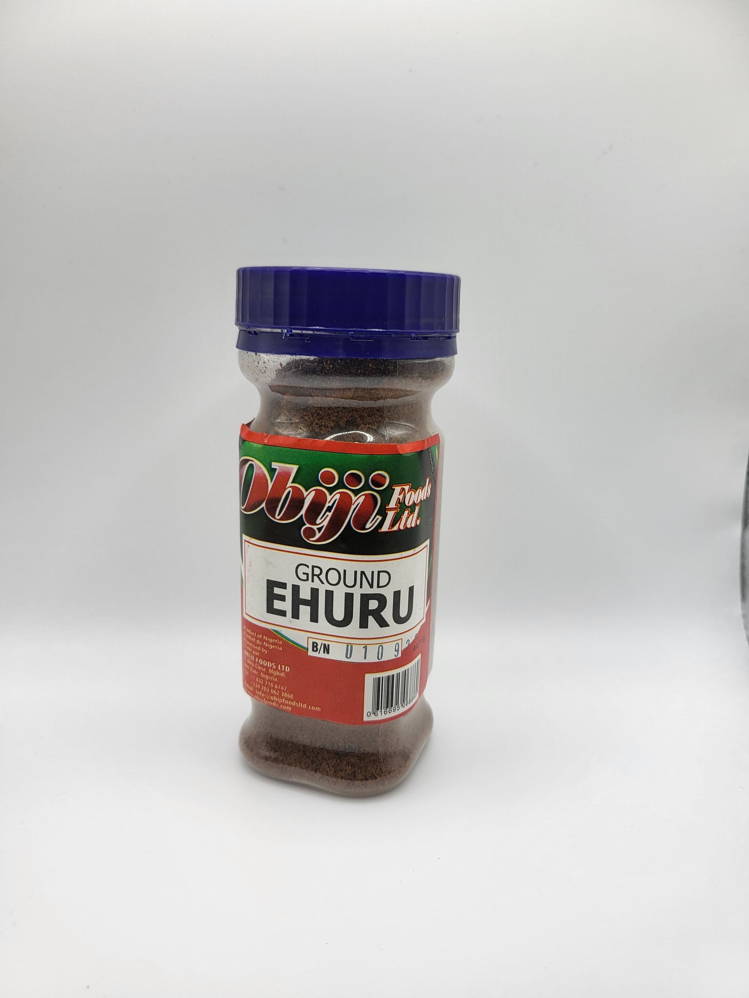 Ehuru Spice (Ground) / Pebbe - 4oz for Authentic Nigerian Flavors ...