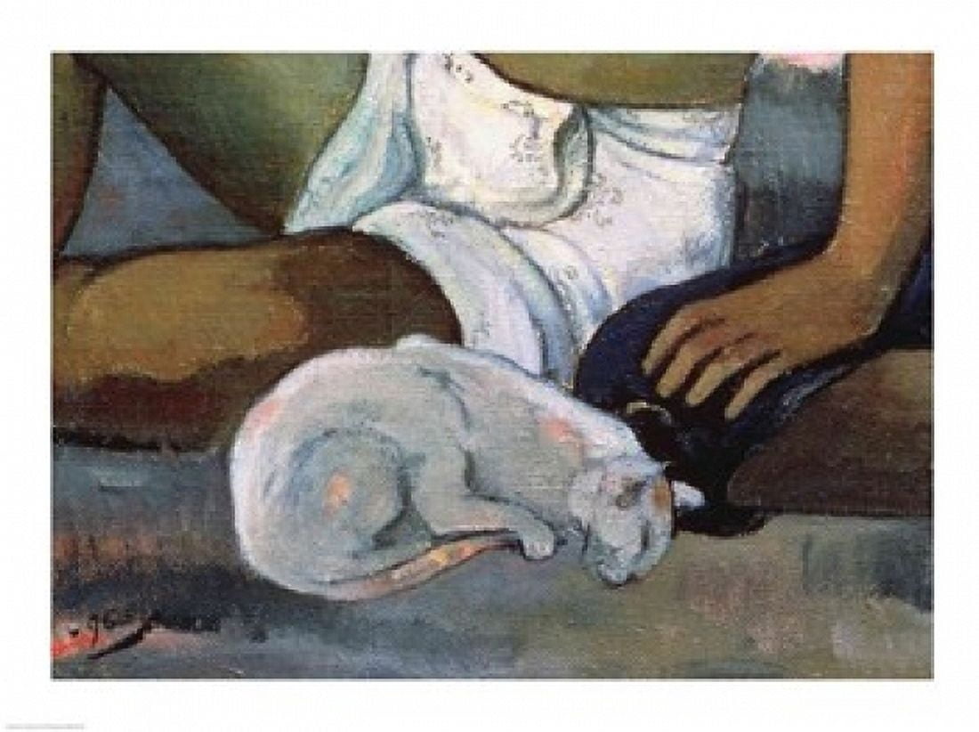 Eiaha Ohipa detail Canvas Art - Paul Gauguin (36 x 24)