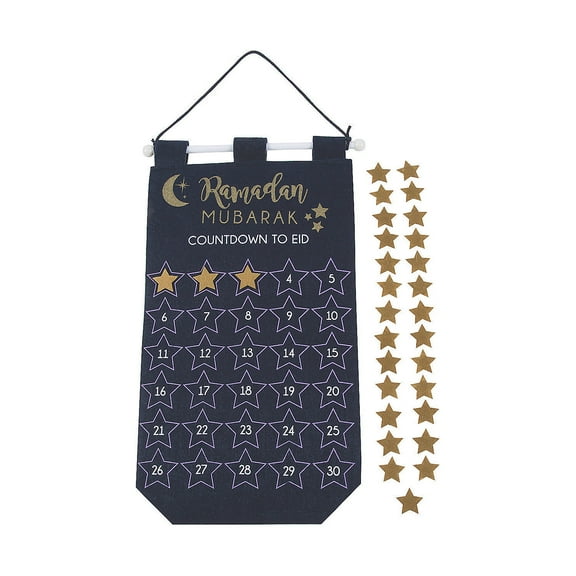 Eid Celebration Countdown Banner - Home Decor - 1 Piece