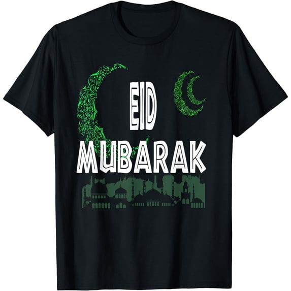 Eid Mubarak Muslims Tee Adha And Iftar T-Shirt