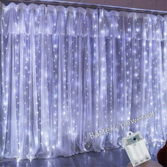 Eid Mubarak & Ramadan Home Decor Fairy LED String Lights - Battery Powered for Festive Atmosphere