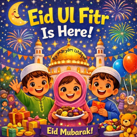 Shining Hearts: Islamic Stories for Litt Eid Ul Fitr Is Here!: A Joyful Ramadan and Eid Book for Kids Islamic Rhyming Picture Book Ages 3-7, (Paperback)