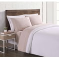 thumbnail image 1 of Brooklyn Loom Flax Linen 100% Linen Deep Pocket Blush 4-Piece California King, All Season, Adult Size, OEKO-TEX Certified, 1 of 6