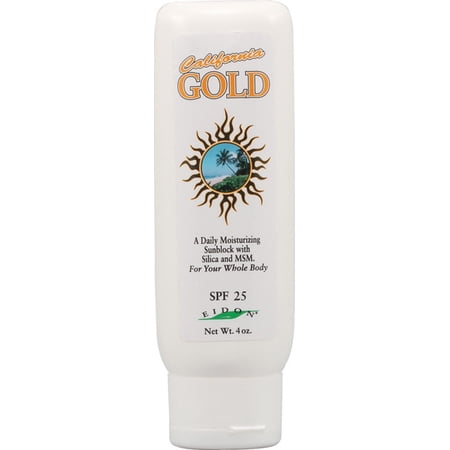Eidon Ionic Minerals California Gold Sunblock with Silica and Msm - Spf 25