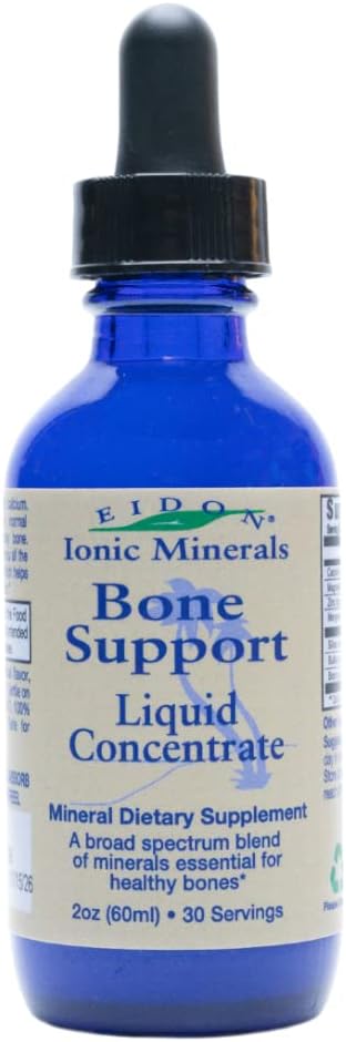 Eidon Ionic MineralsBone Support Liquid Supplement - Ionic Trace ...