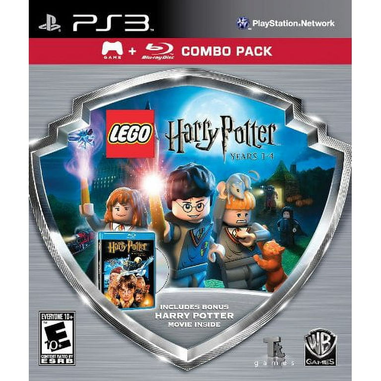 Eidos Lego Harry Potter:1-4 Game/hp Sorcerers Bluray Combo Pk 