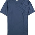 thumbnail image 1 of Eidos Napoli Mens Crew Neck Basic T-Shirt, Blue, Medium, 1 of 1