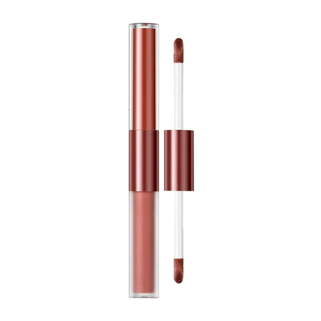 EiecJdf Lipstick 2 In 1 Double And Lip Gloss Hydrating Lip Gloss With ...