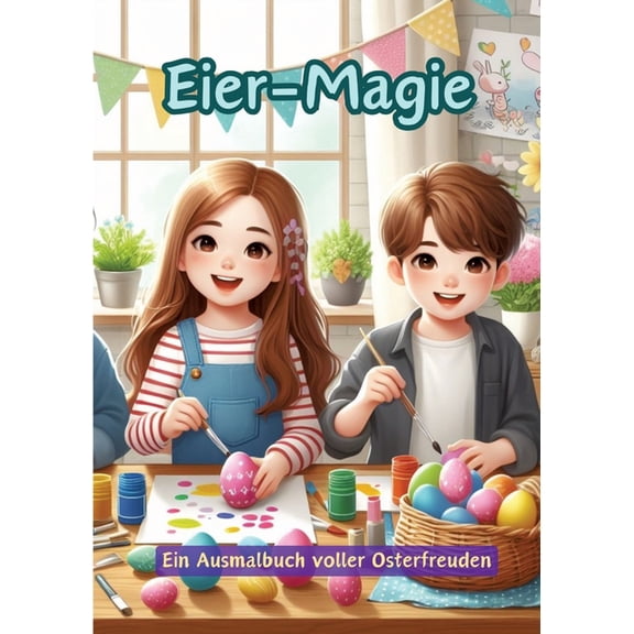 Eier-Magie: Ein Ausmalbuch voller Osterfreuden (Paperback)