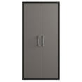 thumbnail image 1 of Eiffel 73.43" Garage Cabinet with 4 Adjustable Shelves in Grey Gloss, 1 of 7
