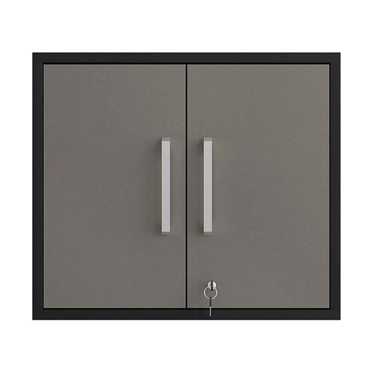 Eiffel Floating Garage Storage with Lock and Key Gloss