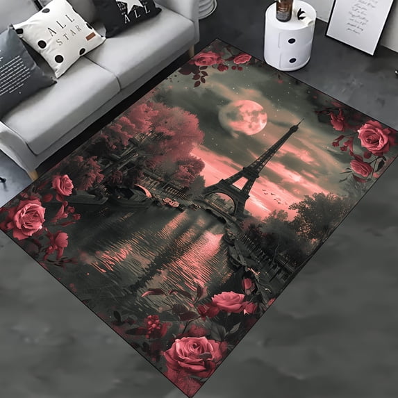 Eiffel Rug 3x5 ft = 95x155 cm Washable Rug