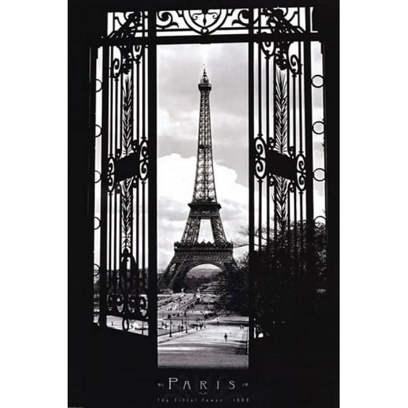 Eiffel Tower - 1909 Laminated Poster (24 x 36)