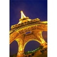 thumbnail image 1 of Eiffel Tower At Night - Paris France Poster Print - Large - 22 x 34, 1 of 1