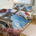 thumbnail image 1 of Eiffel Tower Bedding Set with Zipper Closure for Girls & Boys, 1 of 6