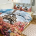 thumbnail image 1 of Eiffel Tower Bedding Sets Twin Duvet Cover 3 Piece Cute Bed Set for Boys Girls Kid, 1 of 6