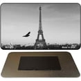 thumbnail image 1 of Eiffel Tower Black and White With Bird Novelty Magnet M-11254 3.5" x 2" Magnet (M), 1 of 1