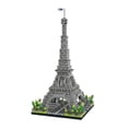 thumbnail image 1 of Eiffel Tower Building Block Set, 2622Pcs 3D Architecture Model Kit, French Landmark Collectible Display Decor, 1 of 8