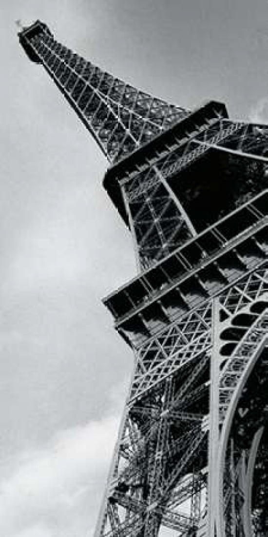 Eiffel Tower Canvas Art - Amy Gibbings (10 x 20)