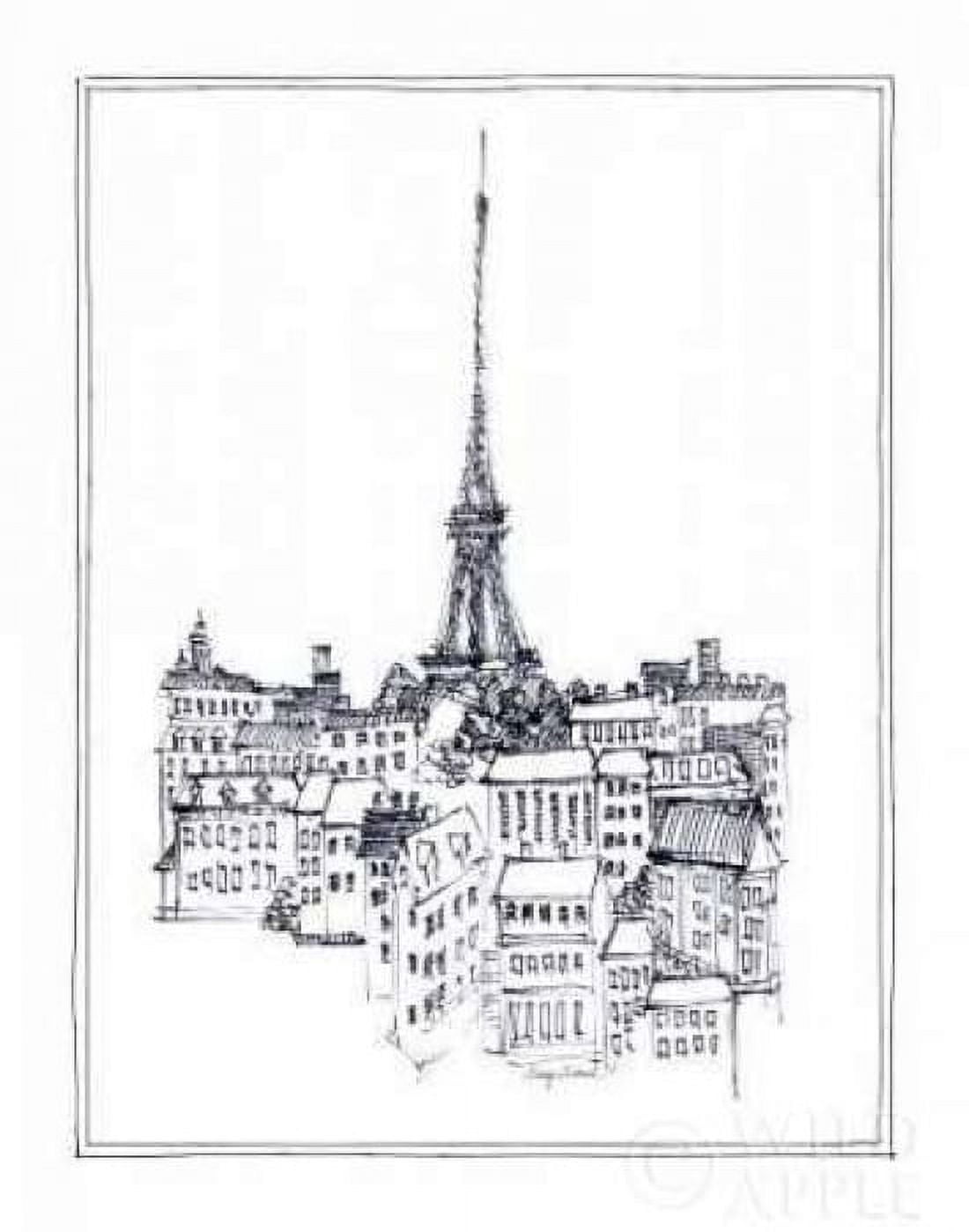 Eiffel Tower Canvas Art - Avery Tillmon (22 x 28)