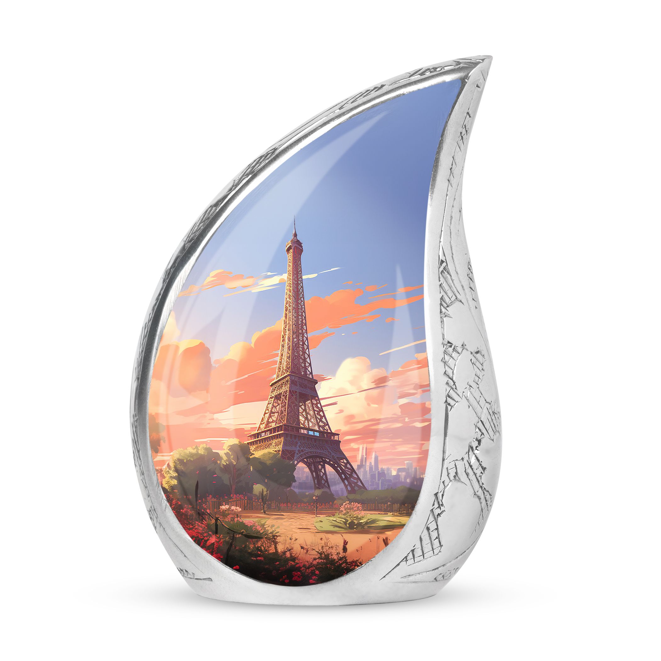 Eiffel Tower Cremation Urn, Drop Small Urn for Human Ashes, Urn for ...