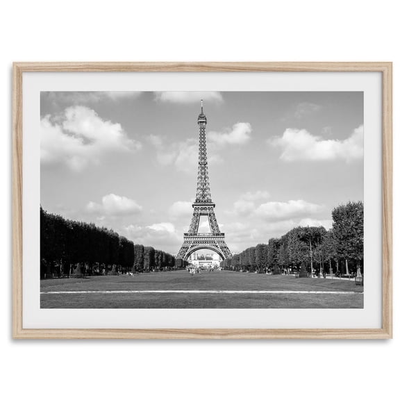 Eiffel Tower Fine Art Photography Print Black And White Paris Wall Art Parisian Home Decor, Unframed Paper Print