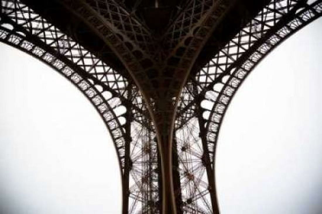 Eiffel Tower Framework IV Canvas Art - Erin Berzel (24 x 36)