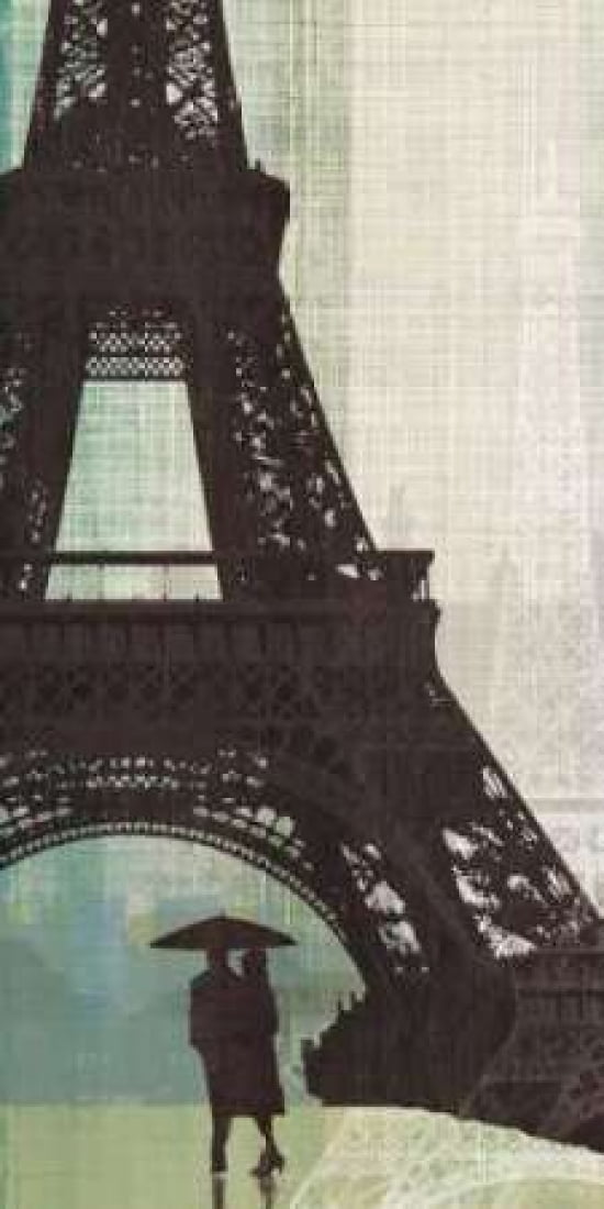 Eiffel Tower I Canvas Art - Tandi Venter (10 x 20)