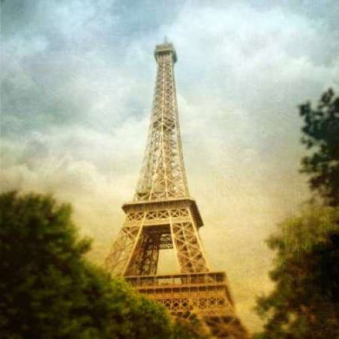 Eiffel Tower III Canvas Art - Amy Melious (24 x 24)