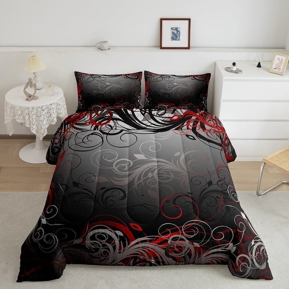 Eiffel Tower Kids Comforter Set Size Loving Heart Romantic Couple Bedding Set Boys Girls Adults Bedroom r Paris Building Down Comforter Red Black Vintage Duvet Insert 3pcs 2 Pillowcases