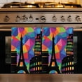 thumbnail image 1 of Eiffel Tower Kitchen Towels Set of 4, Modern Colorful European Architectural Art Absorbent Dish Towels for Kitchen, Microfiber Hand Towel, Quick Drying Tea Towel for Cleaning Decorative Dishcloths, 1 of 7