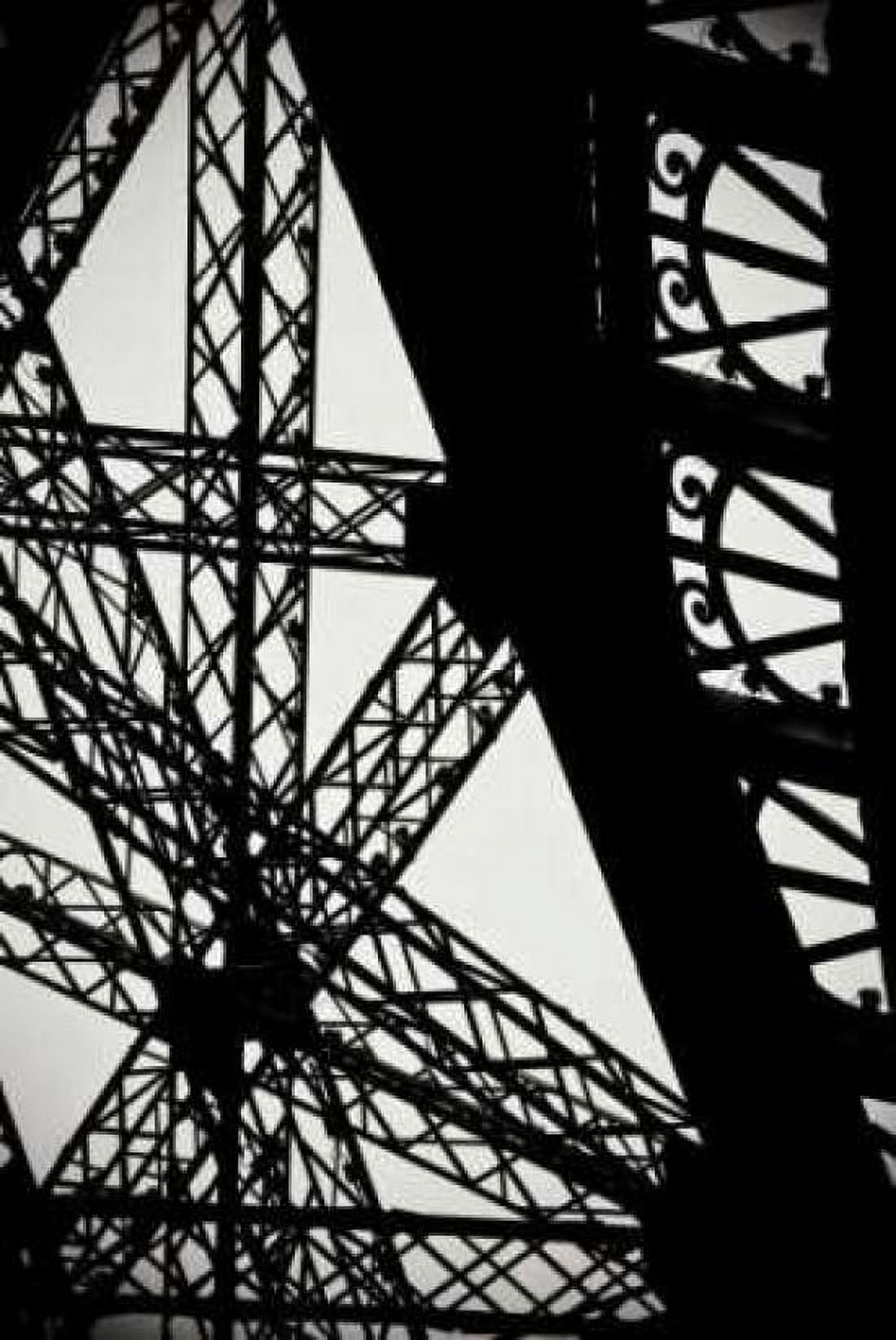 Eiffel Tower Latticework II Canvas Art - Erin Berzel (12 x 18)