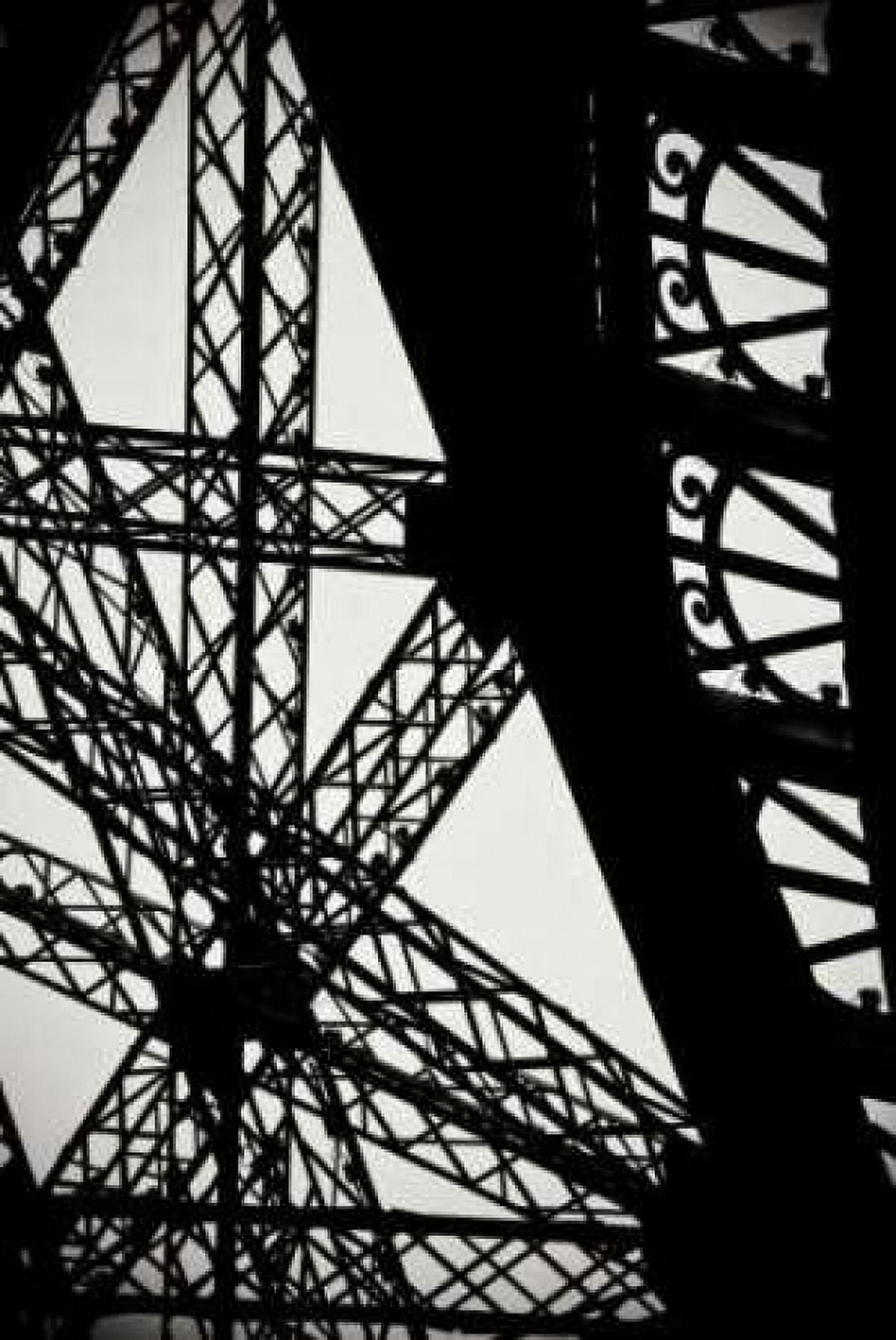 Eiffel Tower Latticework II Canvas Art - Erin Berzel (24 x 36)