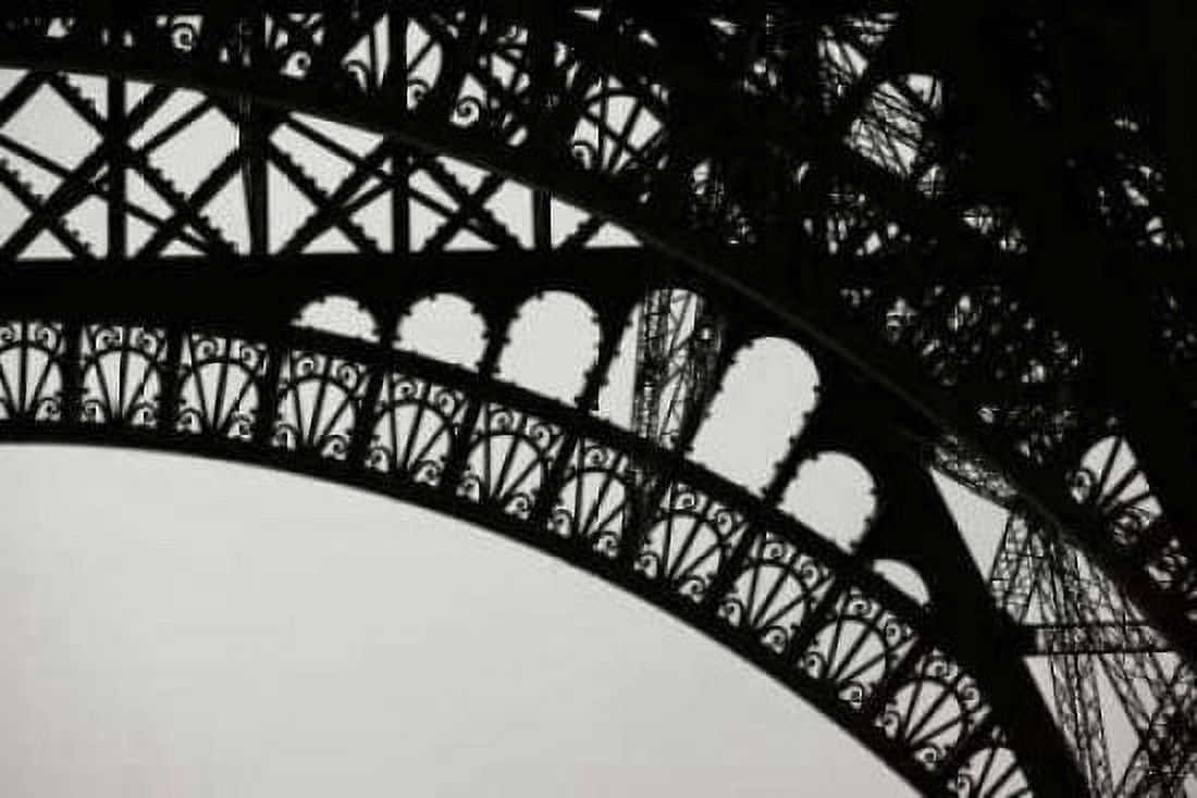 Eiffel Tower Latticework III Canvas Art - Erin Berzel (12 x 18)