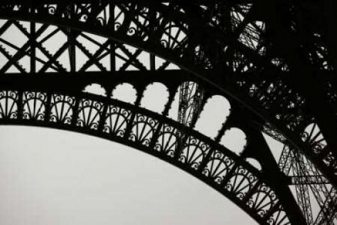 Eiffel Tower Latticework III Canvas Art - Erin Berzel (24 x 36)