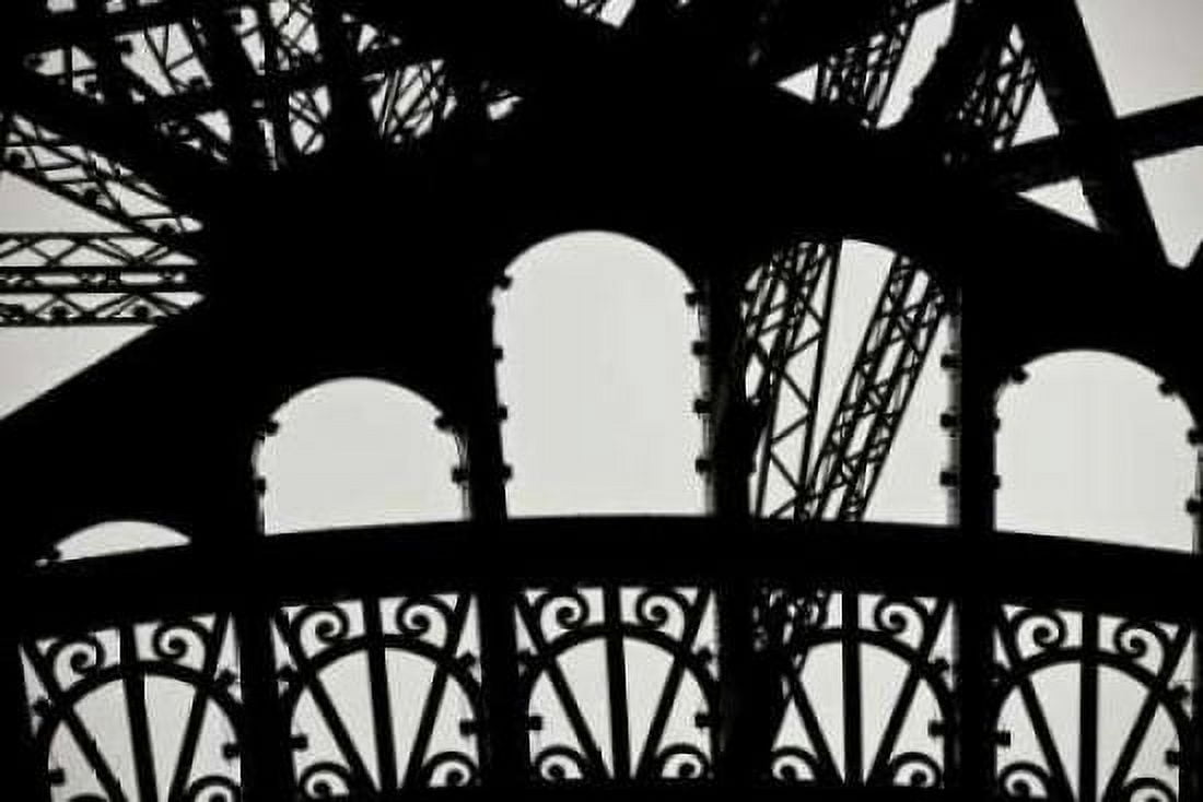Eiffel Tower Latticework IV Canvas Art - Erin Berzel (24 x 36)
