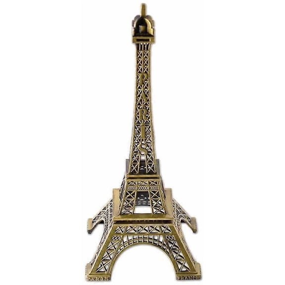 Eiffel Tower Model Eiffel Tower Metal Statue Eiffel Tower Figurine for Souvenirs - 10cm