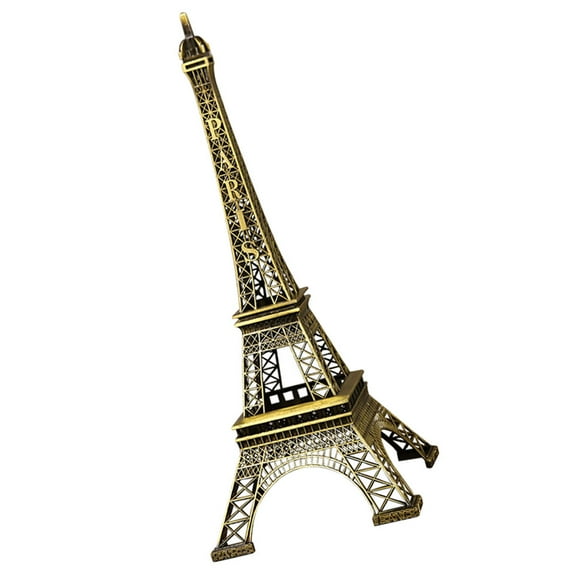 Eiffel Tower Model Photo Props Vintage Ornament Home Decor Ornaments Office Travel
