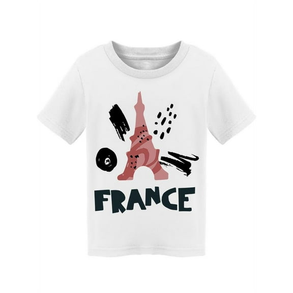 Eiffel Tower, Painted T-Shirt Toddler -Image by Shutterstock,  2 Toddler