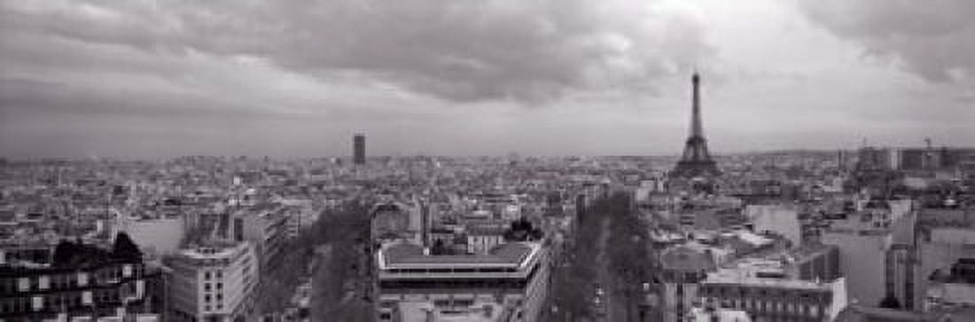 Eiffel Tower Paris France Canvas Art - Panoramic Images (18 x 6)